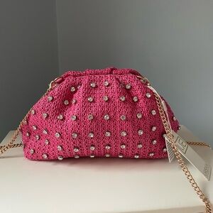 NWT URBAN EXPRESSIONS Mika Clutch Bag in Pink